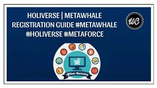 HOLIVERSE | METAWHALE REGISTRATION GUIDE #METAWHALE #HOLIVERSE #METAFORCE