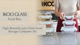 IKOO Glass Food Box