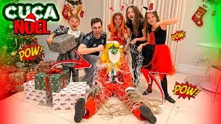 TODOS OS FILHOS DOS SUPER VIL&Otilde;ES ATACARAM A BRUXA CUCA NOEL FOLCLORE BRASILEIRO PARA SALVAR O NATAL