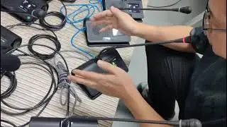 iweex (XDC236 Series) wired and wireless conference system -  Switch Testing with Network cable