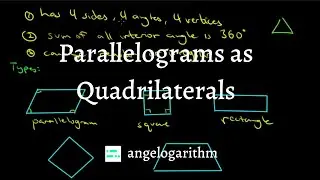 Parallelograms as Quadrilaterals | angelogarithm