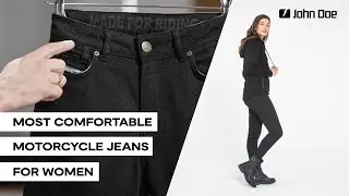 The John Doe Ruby our most comfortable motorcycle jeans for women.