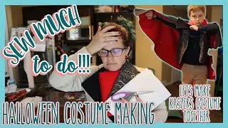 HOW TO MAKE A KIDS DRACULA COSTUME // DIY Cape and Vest // Halloween 2022