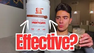 Review of TB12 Plant Based Protein Powder by Tom Brady, 24g of Vegan Pea Protein, Low Sugar, Low Car