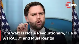 Explosive Remarks: JD Vance Slams Tim Walz as a Joke Enabling Fraud in White House Briefing | AC1F