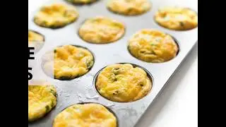 Ham and Cheese Baked Egg Cups