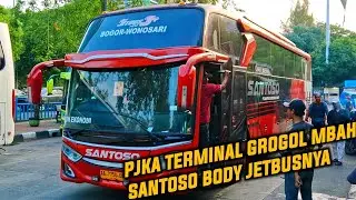 Wow body jetbus po santoso sore ini pjka terminal bus akap grogol