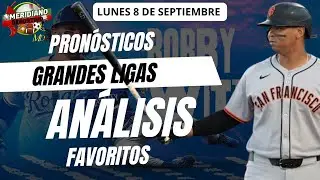 PRON&Oacute;STICOS - FAVORITOS GRANDES LIGAS #MLB INFORMACI&Oacute;N LUNES 8 DE SEPTIEMBRE #DUPLETA