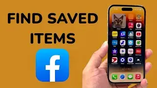 How To Find Saved Listing / Items On Facebook Marketplace