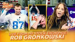 Rob Gronkowski CRASHES New York Stock Exchange,Talks Mahomes, Dan Campbells's Decisons, & More