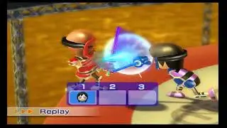 Wii Sports Resort - Swordplay Duel Hubert (New OC Mii) vs. Matt (Champion)
