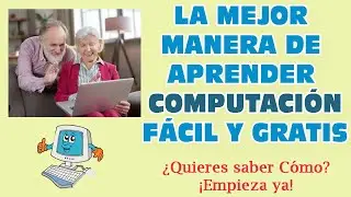 Como aprender COMPUTACION GRATIS [DESDE CERO]  | CURSO DE COMPUTACION en casa paso a paso