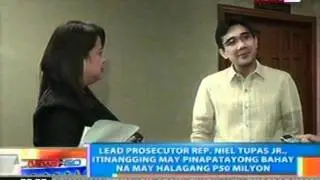 NTG: Rep. Tupas Jr., itinangging may pinapatayong bahay na may halagang P50-M (020712)