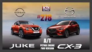 NEW H2H #278 Nissan JUKE 2021 vs Mazda CX-3 2021