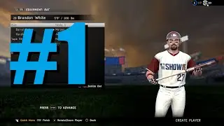 MLB The Show 16 Part 1 - Road to the Show Player Creation!