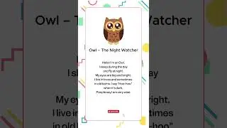 Meet the Owl &ndash; The Wise Night Bird 🌙 | Easy English Story #a1english #learnenglish #a1levelenglish
