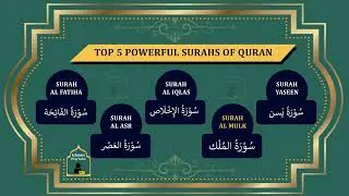 Top 5 Powerful Surahs of Quran | Mishary Rashid Al-Afasy