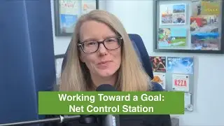 Achieving Goals - Net Control Station #hamradio #cw #morsecode #pota #goals
