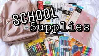 Back To School Supplies Haul 2018