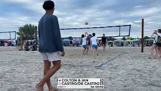112924 ECC U16 pool Colton Ian v Castro DeCastro