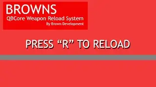 [QBCORE] [FREE] Weapon Reload System (Press 