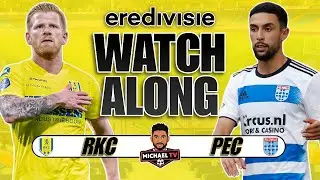 RKC Waalwijk 1-1 PEC Zwolle Live | Eredivisie | Watch Along @lmxfootball9