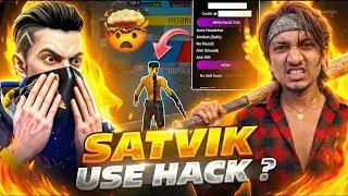 SATVIK USING HACKS 😤 - EXPOSED WITH FULL PROOFS || @satvik EXPOSED || VIRANA HERE