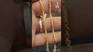 4 gram gold chain || light weight gold chain design || baby chain SJ_Gold
