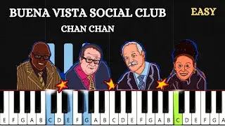 Buena Vista Social Club - Chan Chan - EASY Piano Tutorial