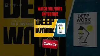 Why Deep Work Is the New Superpower | Cal Newport Explained 🔥