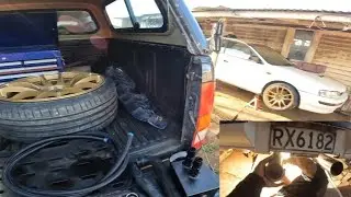 LS2 SWAP WRX SCOOBY NEW OIL CATCH CAN & WEILDING FULL EXHAUST🤪