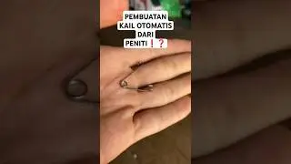CARA MUDAH BUAT KAIL OTOMATIS PAKAI PENITI❗❓#fishingknottutorial