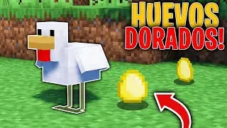 👉 ENCONTRAMOS la GALLINA DE LOS HUEVOS DE ORO en MINECRAFT!