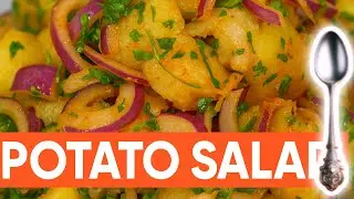 🥗 Картофельный салат с лимоном и оливковым маслом