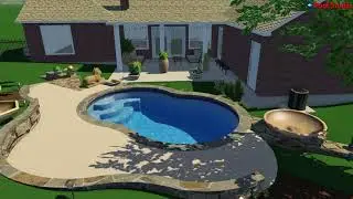 Custom Pool Design By Michael