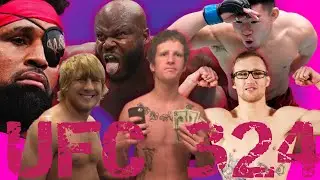 WE'RE BACK!!! UFC324 Full Card Breakdown and Predictions W/JRR!!!