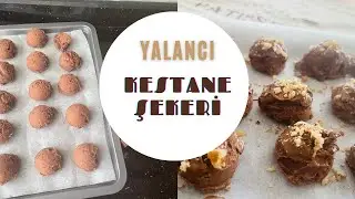 YALANCI KESTANE ŞEKERİ  - fake chestnut candy -  cimenhulya