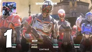 Modern Combat Versus: New Online Multiplayer FPS - TUTORIAL Part 1 (Android GamePlay Walkthrough)