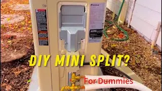 Ductless Mini Split Installation - Step by Step | Mancave Install