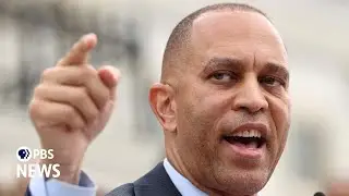 WATCH LIVE: House Minority Leader Jeffries holds news briefing as GOP attempt to solidify DOGE cuts