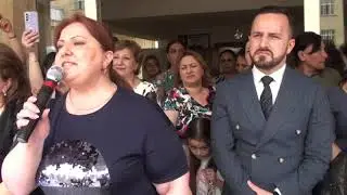 Gəncə şəhəri 16 saylı məktəbdə son zəng  tədbiri 2023
