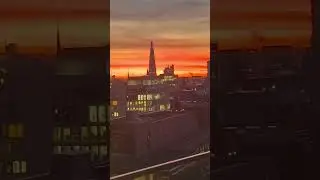 🌅 sunrise in London with  the Shard,# ciudades #bellezas 😘💃 #dance #fashion