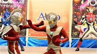 〖ウルトラマンR/B〗にせウルトラセブンVSタロウ・ルーブ登場！パンドン＆アストロモンス＆バルキー星人と激闘ウルトラヒーローショー☆スライドショー