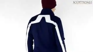 J Lindeberg Jarvis Mid Layer Jacket Navy/Purple