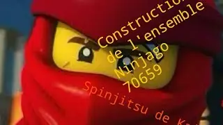 Construction de l'ensemble lego ninjago 70659