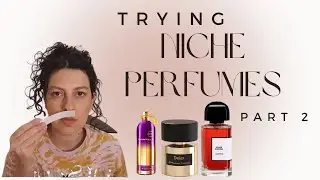 Trying Niche Perfume Ristretto Intense Cafe Montale Delox Tiziana Terenzi Rouge Smoking BDK | Part 2