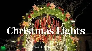Nagoya Walk | Noritake Garden Christmas Lights | 4K