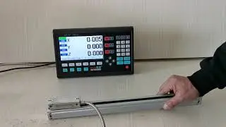 Dro liquid crystal digital display for displacement sensor of milling machine, lathe and grinder
