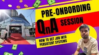 persistent systems preonbording questions | How to join persistent in 2024