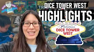 Dice Tower West 2024 Vlog - 7 Games, Mini Painting, & More!